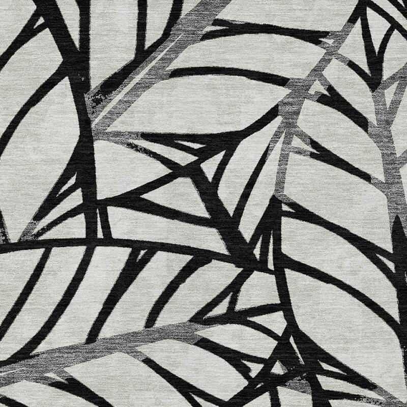 HomeRoots Floral Transitional Rectangle Outdoor Rug