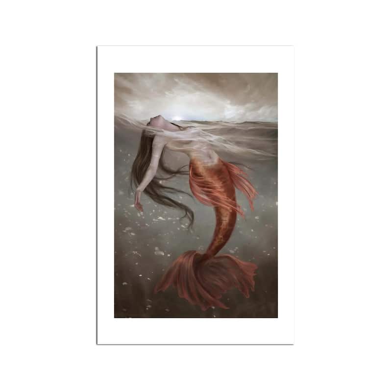 Adrift Fine Art Paper Print by Selina Fenech - Multi