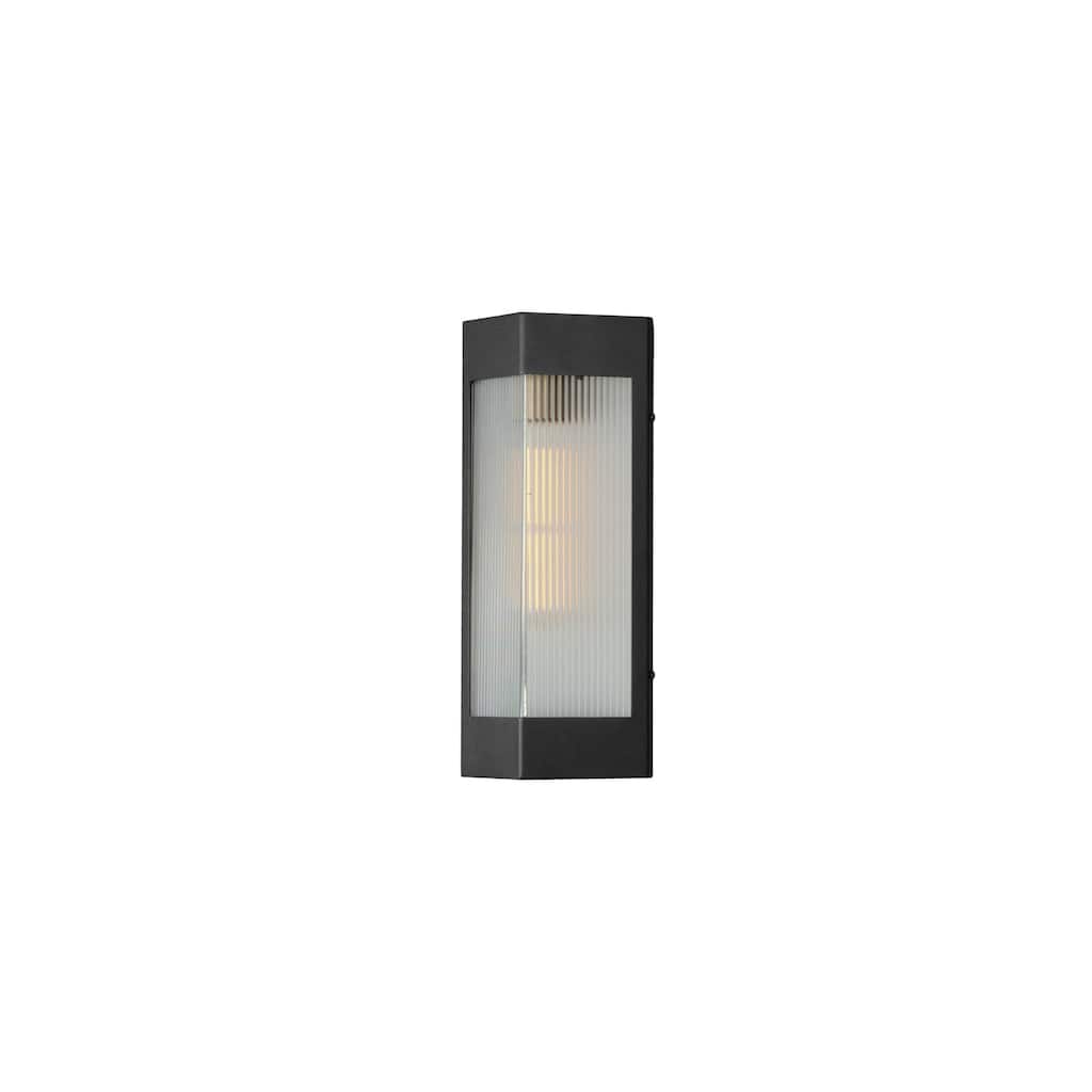 Maxim 30761CR Triform 14" Tall Outdoor Wall Sconce