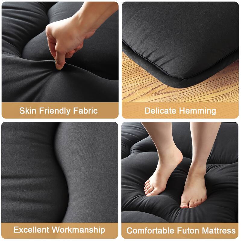 Japanese Futon Floor Mattress, Japanese Style Floor Mattress Sleeping Mattress Pad Tatami Mat