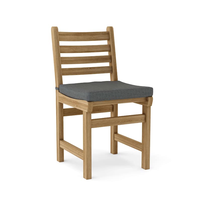 Windham Teak Outdoor Dining Chair - N/A