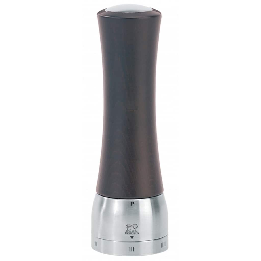 Peugeot Madras U'Select Shaftless 8 Inch Salt Mill, Chocolate