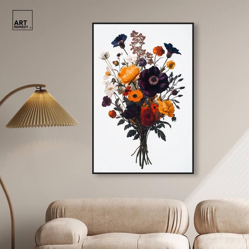 Regal Rose Riot II Canvas by Art Remedy