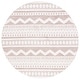 preview thumbnail 40 of 44, SAFAVIEH Alamo Meeri Rustic Moroccan Rug 6'7" Round - Taupe/Ivory - Round