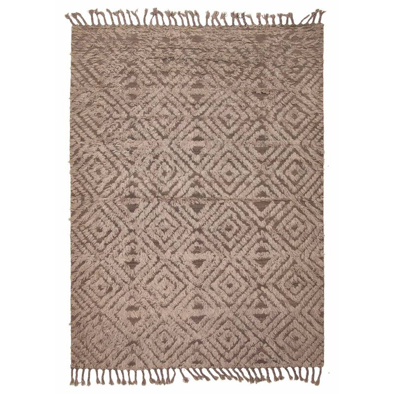 Tangier Taupe Rug 6'0" x 8'5" - 6'0 x 8'5 - Taupe - 6'0 x 8'5