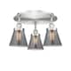 Option Satin Nickel / Light Smoke