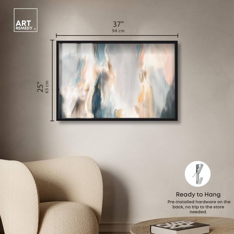 Gilded Gorge III Shadowbox by Art Remedy