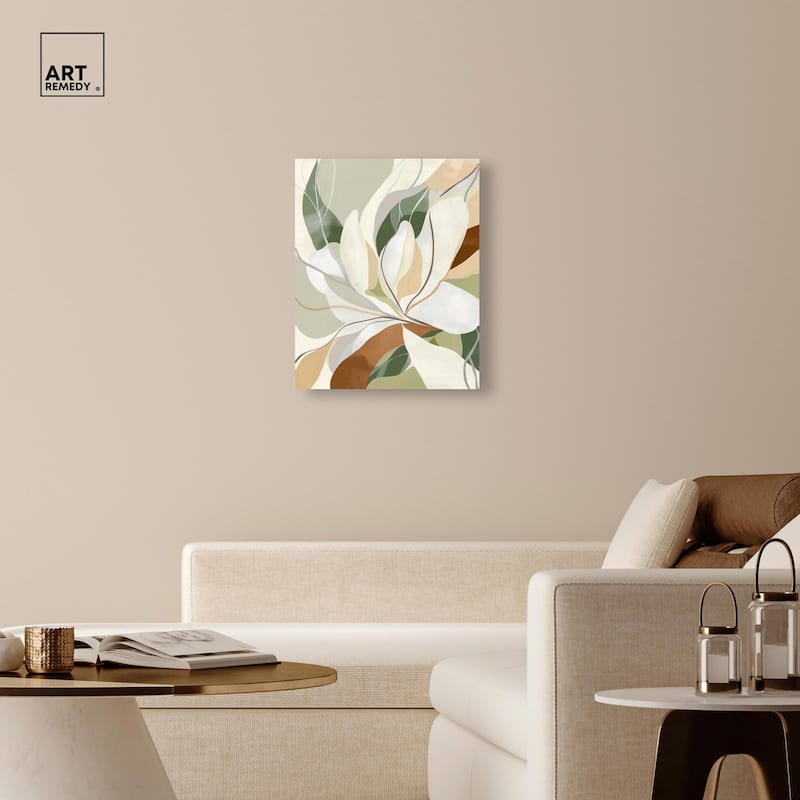 Leaf Prints I Canvas by Art Remedy, Gallery Wrapped