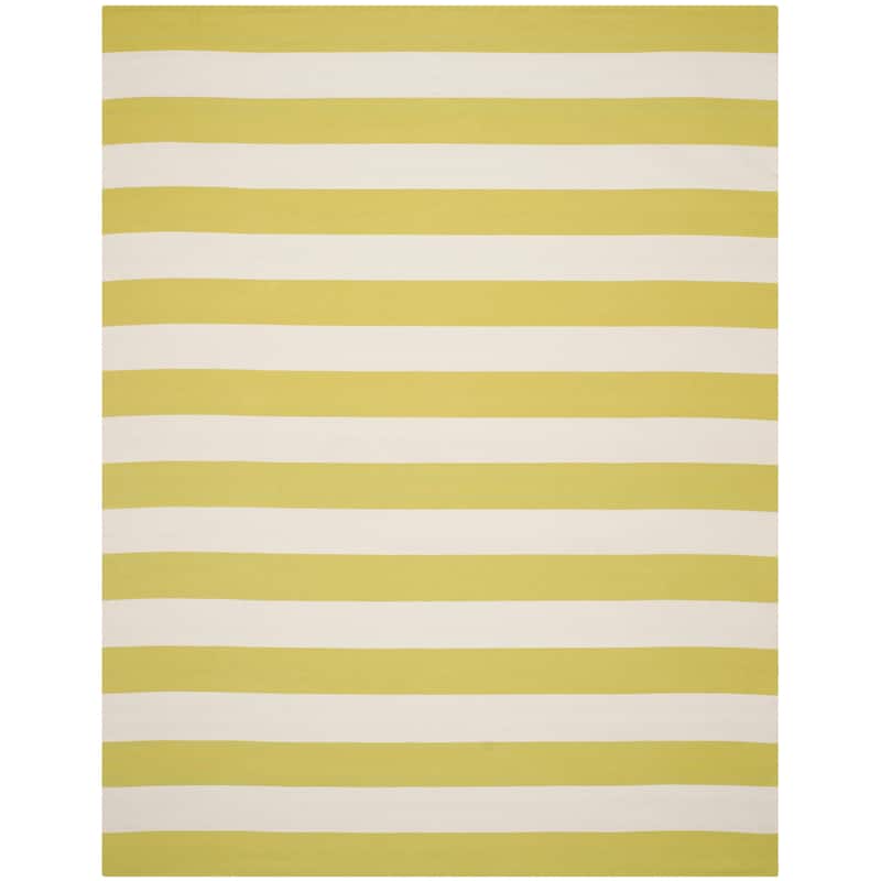 SAFAVIEH Handmade Montauk Geltrude Stripe Cotton Flatweave Rug