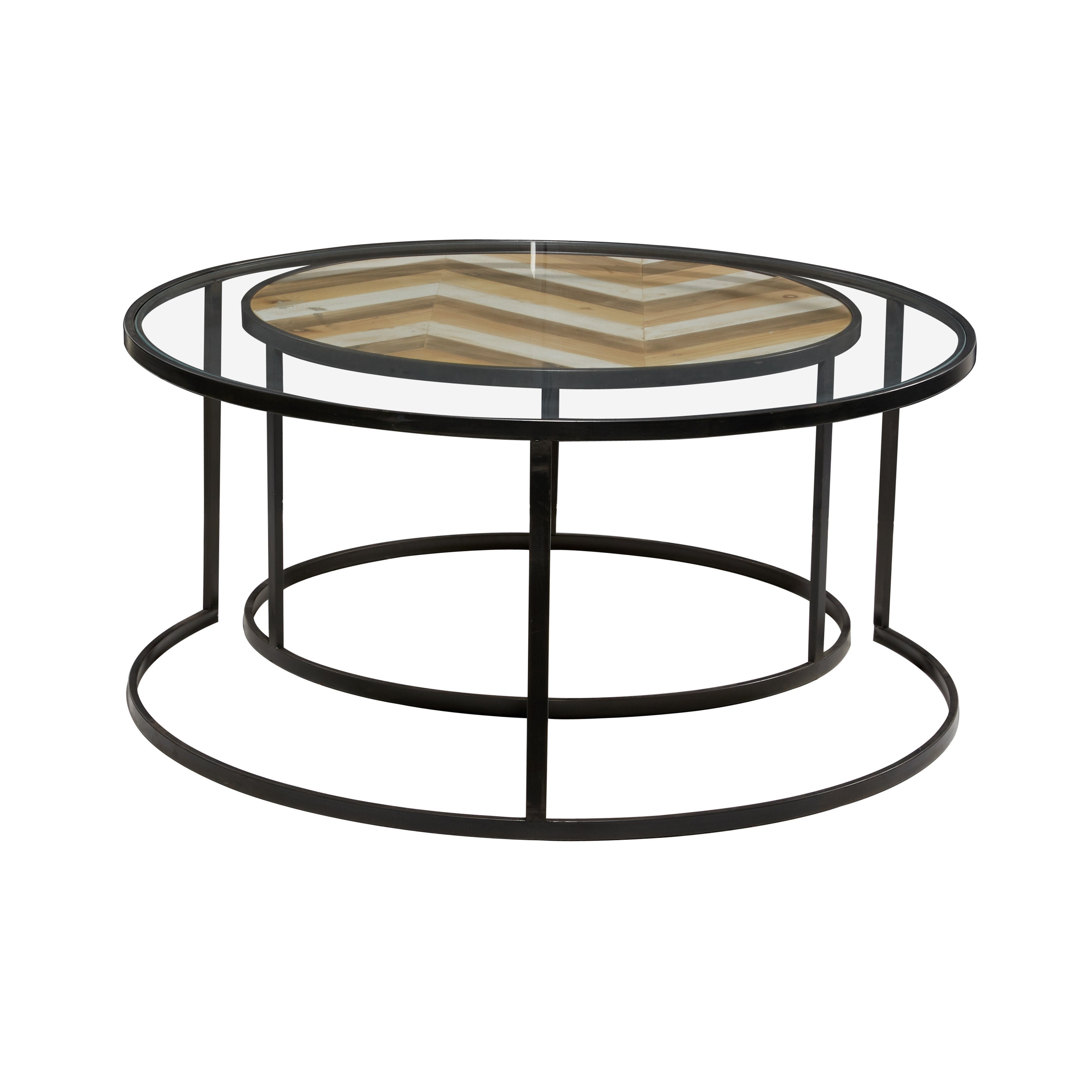 Large Modern Coffee Table : Modern Round Nesting Coffee Tables For Home And Office Living Rooms Lobby Reception Tempered Glass Metal Frame Small White Large Black Buy Online At Best Price In Uae Amazon Ae - Featuring a convex shape with a brilliantly studded textured finish, this coffee table set will instantly give your decor a chic atmosphere.