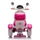 preview thumbnail 51 of 78, 12V Three-Wheel Ride-On Electric Motorcycle for Kids, Slow Start, Multi-function Player, USB & Bluetooth, Ages 3-6