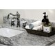 preview thumbnail 11 of 19, Kingston Brass Traditional 8 in. Widespread Bathroom Faucet