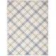 preview thumbnail 12 of 25, Nourison Jubilant Indoor Plaid Area Rug 5' 3" x 7' 3" - Navy