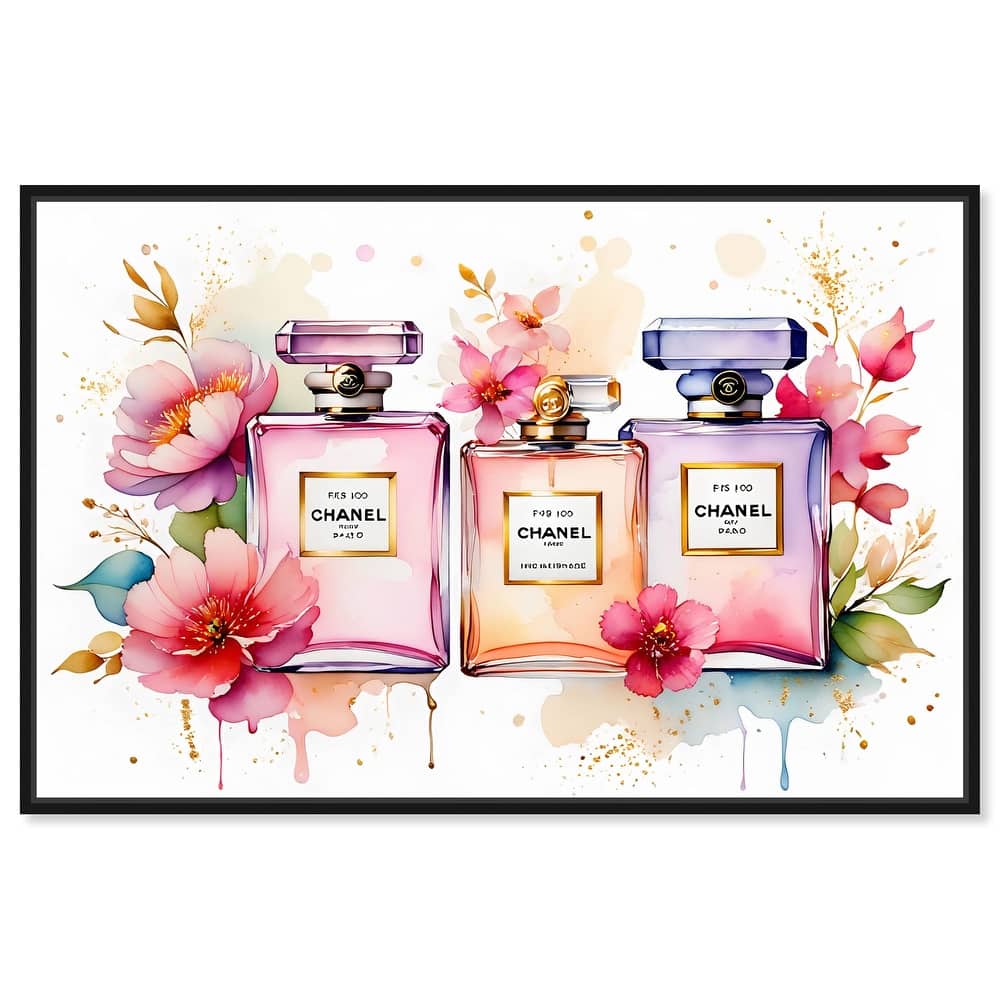 Floral Fragrance Canvas by Art Remedy