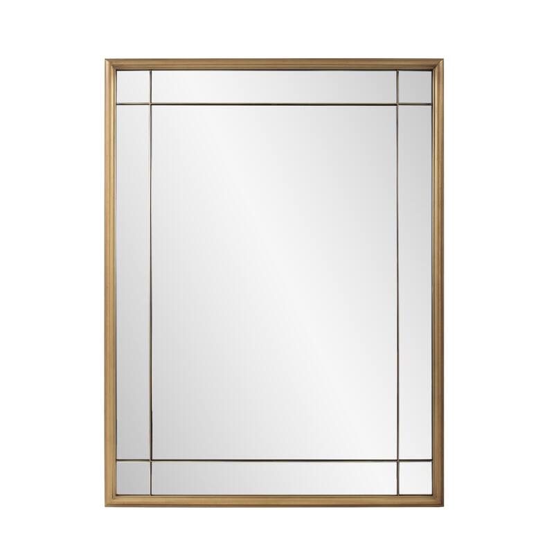 Allan Andrews French Panel Framed Decorative Wall Mirror