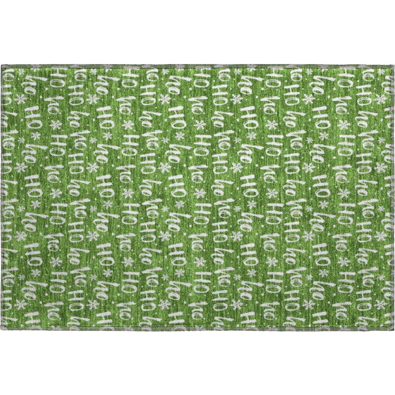 Premium Washable Super Soft Christmas Ho Ho Mayfield Rug