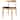 Solid Real Wood PU Leather Cushion Elbow Dining Chair Kitchen Padded Seat Bedroom Hotel Restaurant Work