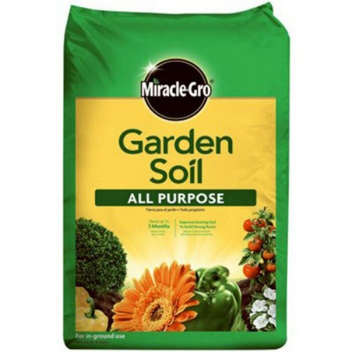Miracle-Gro 70551430 All Purpose Garden Soil, 1 Cu.Ft.