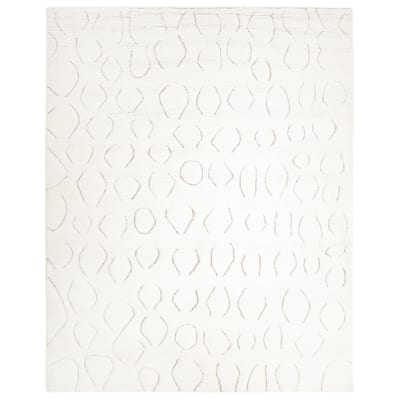 Overton Handmade Modern Contemporary Moroccan Area Rug
