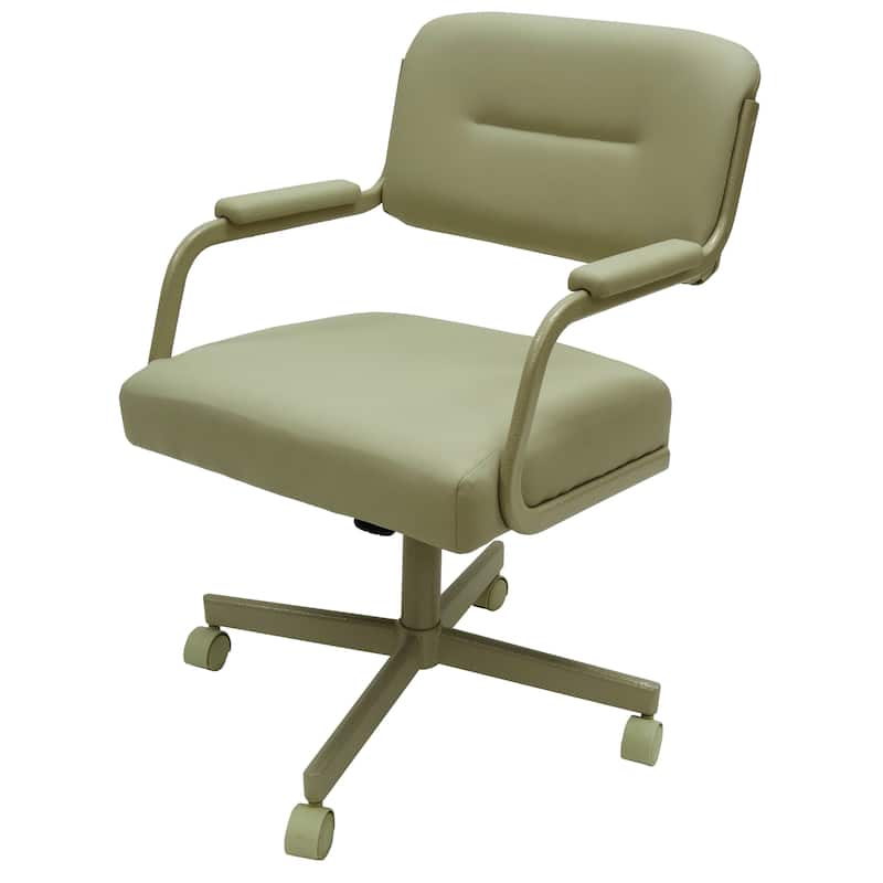 Swivel Kitchen Dining Caster Chair with Wheels - M-110 - N/A