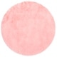 preview thumbnail 15 of 97, SAFAVIEH Faux Sheep Skin Alexandria 2.4-inch Thick Rug 3' Round - Pink - Round