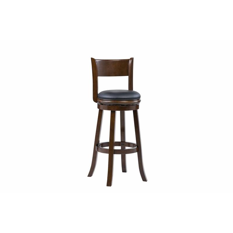 Palmetto Rubberwood 29-inch Swivel Stool