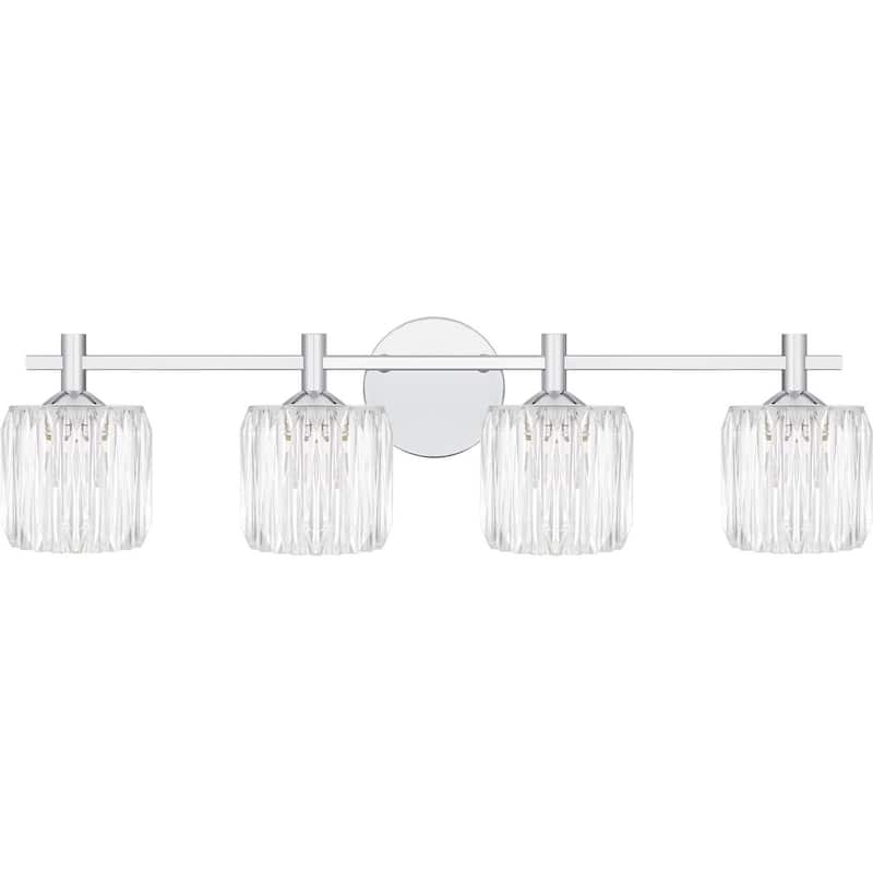Spade LED Bathroom Vanity Light - Polished Chrome