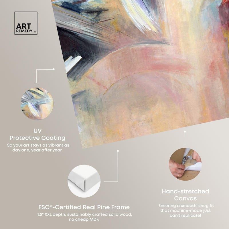 Side Effect II Canvas by Art Remedy, Gallery Wrapped