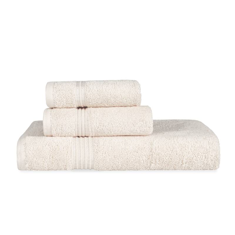 Superior Heritage Egyptian Cotton Absorbent 3-Piece Towel Set