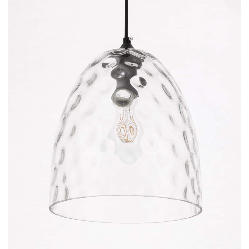 Elegant Lighting Gibson Single Light 10" Wide Mini Pendant