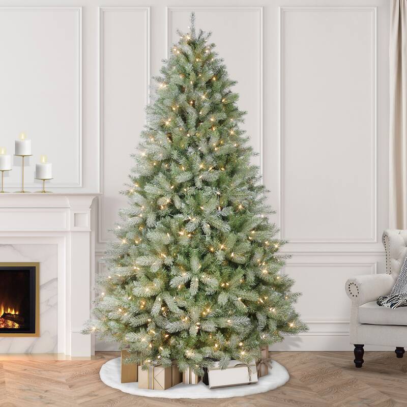 7.5ft Pre-lit Colchester Pine, 2336 Branch Tips, 500 Multi-color LED Lights