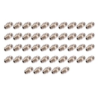 45pcs Nickel Plated Motorcycle Car Replacement Grease Nipple Fittings