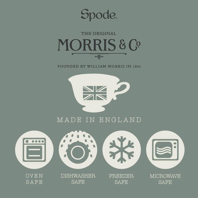 Spode Morris & Co Standen Serving Bowl - 9 inch