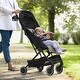preview thumbnail 21 of 28, Carbon Steel Foldable Stroller with Recline and Footrest - 28” L x 17.3” W x 42.1” H