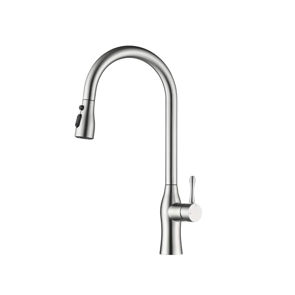 Topcraft Single Handle Pull Down Kitchen Sink Faucet