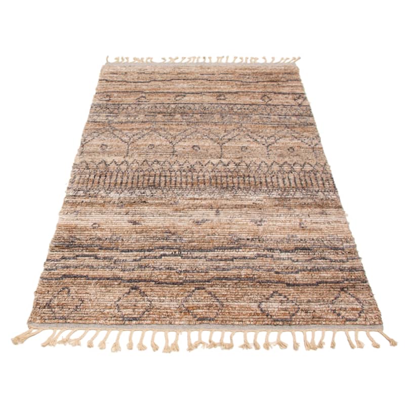 Tangier Brown Rug 4'11" x 8'1" - 4'11 x 8'1