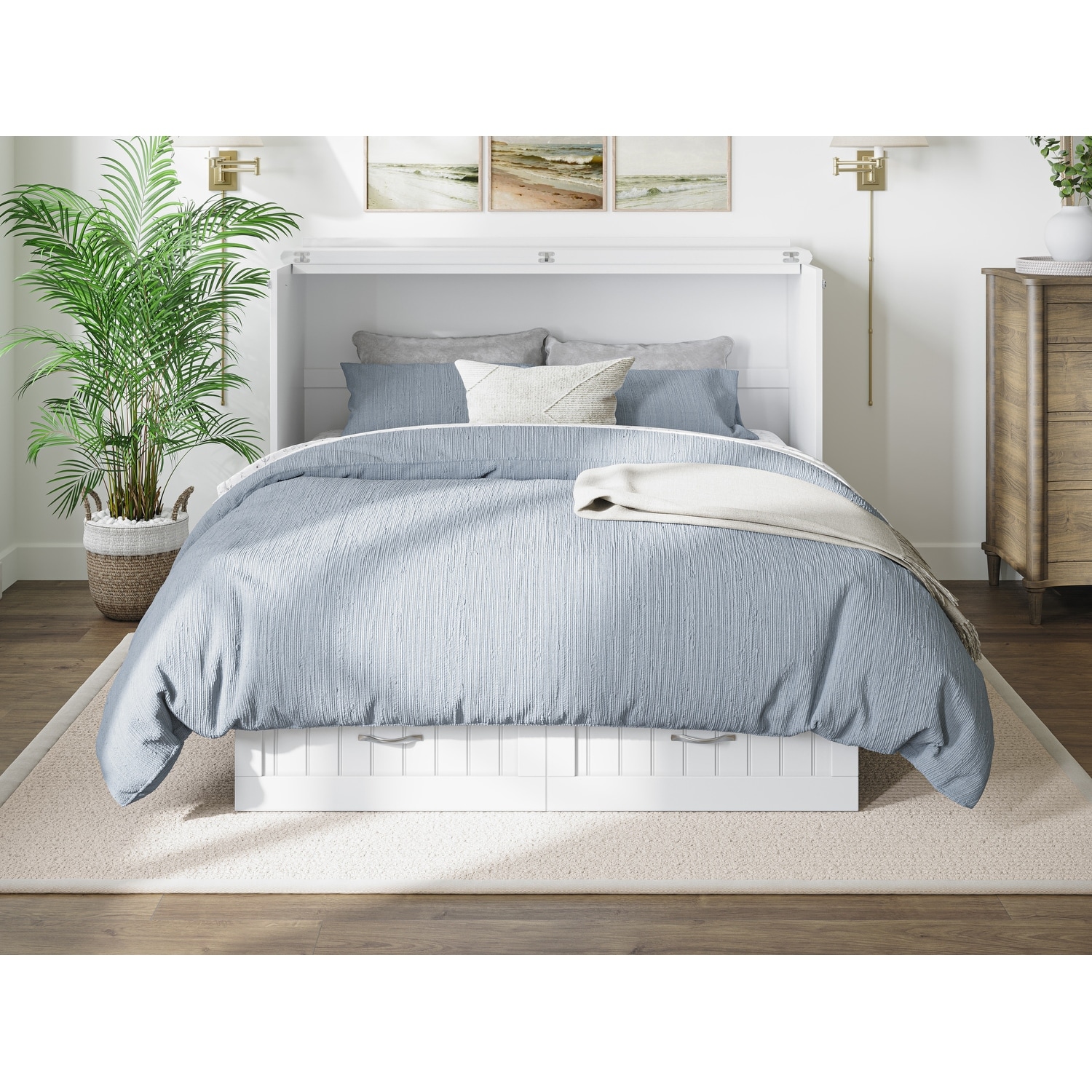 Nantucket murphy bed chest queen deals