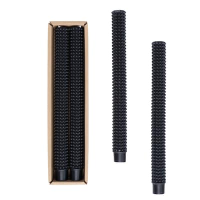 Unscented Hobnail Taper Candles in Box - 1.0"L x 1.0"W x 10.0"H