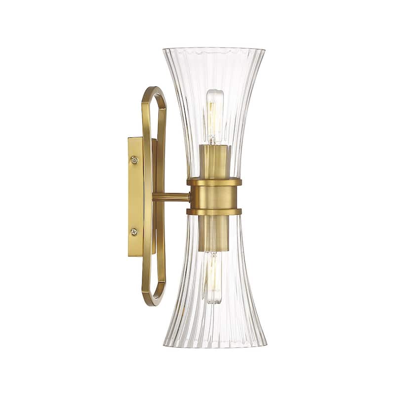Savoy House 9-9702-2 Bennington 2 Light 15" Tall Wall Sconce