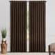 preview thumbnail 14 of 42, Chanasya Velvet Room Darkening Window Curtain Panel Pair (Set of 2)