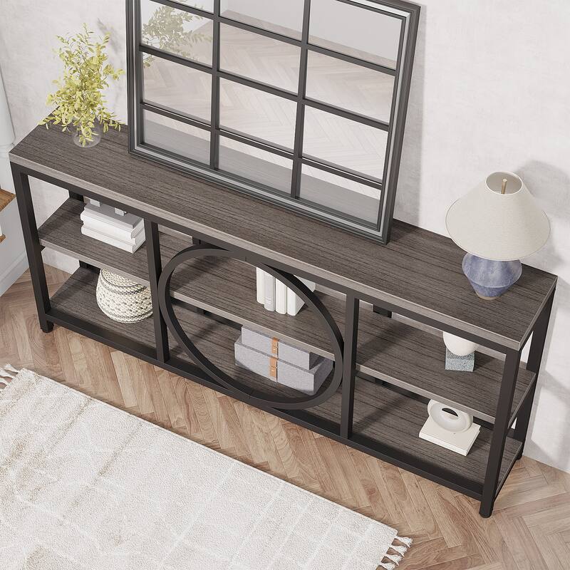 Extra Long Console Table 70.9 inch Narrow Sofa Tables