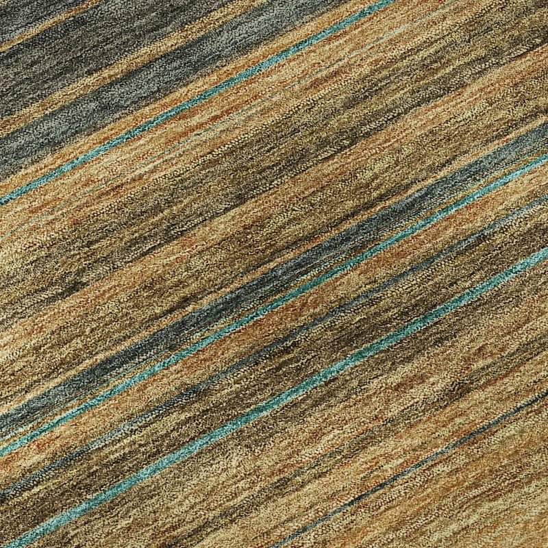 Premium Washable Super Soft Modern Stripes Mayfield Rug