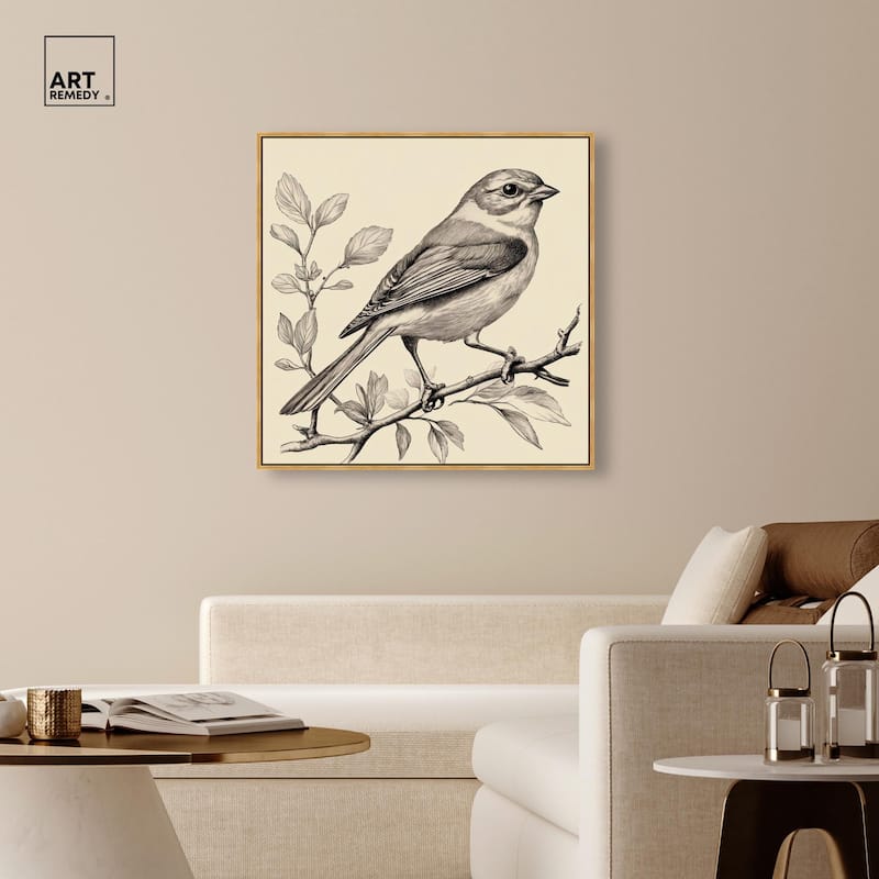 Bird's Gaze Canvas by Art Remedy