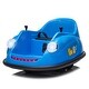 preview thumbnail 43 of 54, 12V Kids Ride On Bumpin Bumper Car Blue