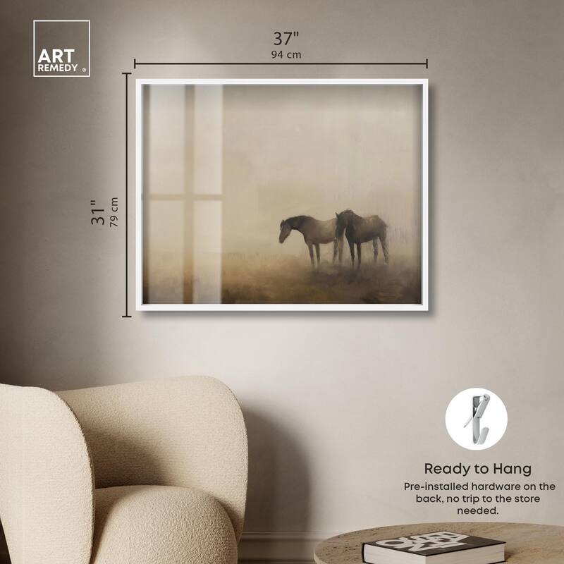 Equine Duo Shadowbox by Art Remedy