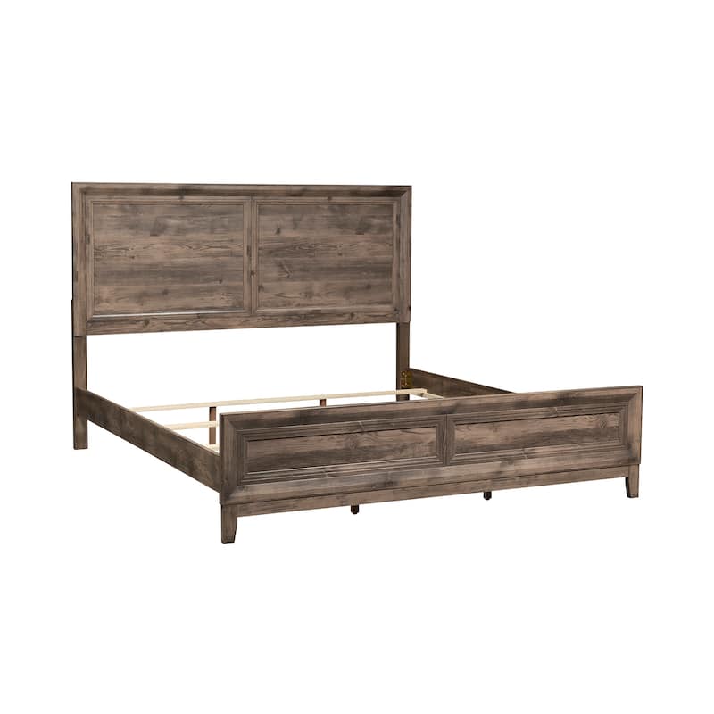 Ridgecrest Cobblestone Queen Panel Bed