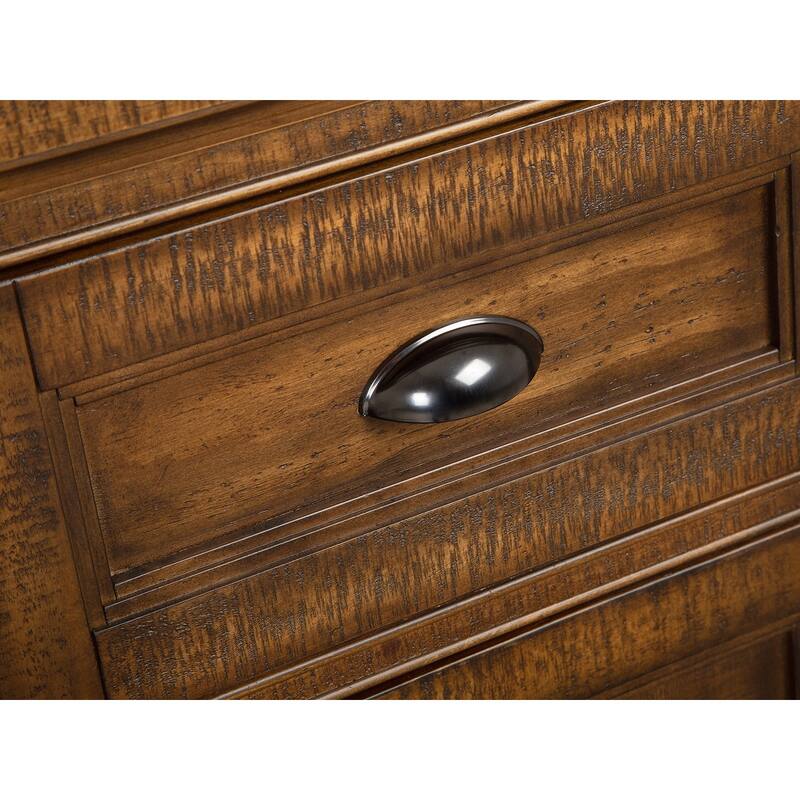 Magnussen Home Bay Creek Toasted Nutmeg Buffet - 66''W x 19''D x 36''H