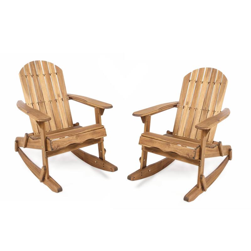 Malibu Outdoor Rocking Chairs (Set of 2) by Christopher Knight Home
