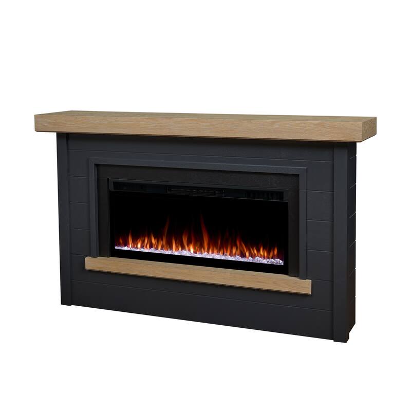 Bernice 67" Smart Landscape Electric Fireplace By Real Flame