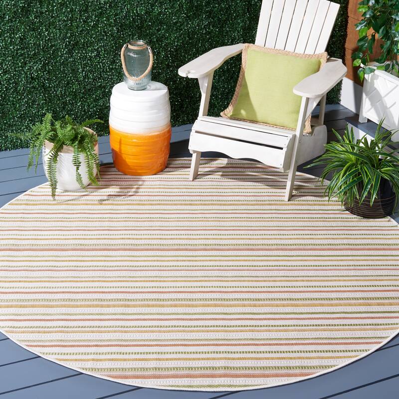 SAFAVIEH Courtyard Hely Indoor/ Outdoor Rug